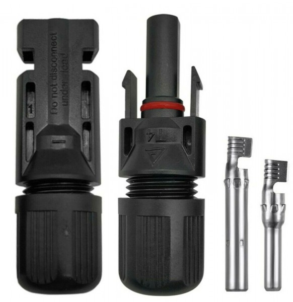 1 Paar Solar Kabelstecker Solarpanel MC4 Stecker männlich/weiblich PV IP67 wasserdicht