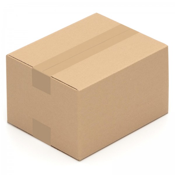 300 x Versandkartons 250x200x150 - Faltkartons - Kartons braun 1 wellig - -