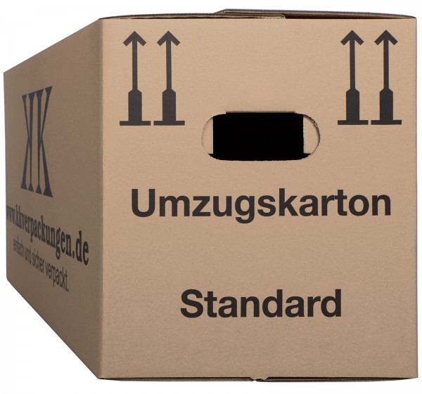 60 PREMIUM neue Umzugskartons braune Faltkartons