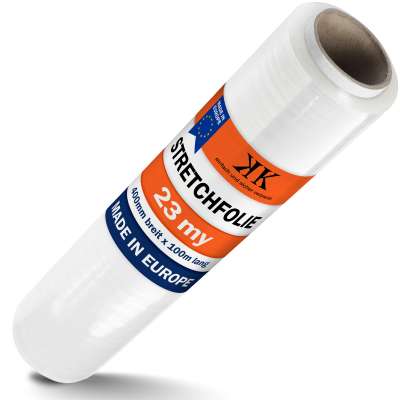 6 Rollen Stretchfolie Transparent - 17my x 500mm 6 Rollen Stretchfolie Transparent - 17my x 500mm