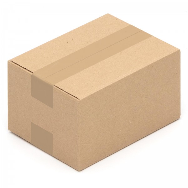 25 x Faltkartons 220 x 160 x 120 mm - Kartons braun - 1 wellig
