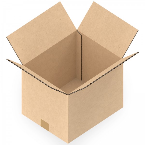 200 Stück Versandkartons 580 x 480 x 470 mm Kartons 2-wellig BC-Welle