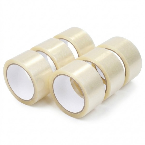 72 Rollen Packband Klebeband Transparent Laut PP Paketband 48 mm x 66 m