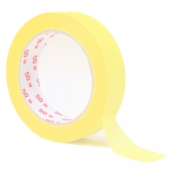 9 x Kreppband 25 mm x 50 m Malerkrepp Abklebeband Klebeband Abdeckband Krepp
