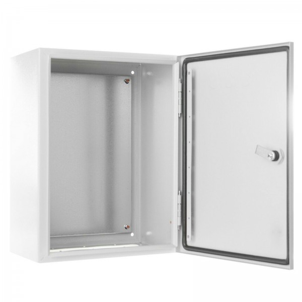 Schaltschrank aus Kunststoff 400x300x150mm Industriegehäuse Verteilerschrank Leergehäuse IP54
