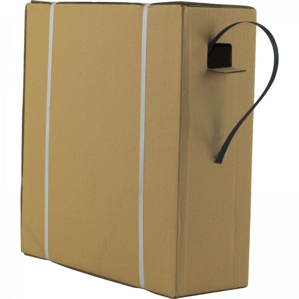 8 x Spenderkarton PP Band 12 mm x 0,55 mm 1000 m 140 KG Umreifungsband Schwarz