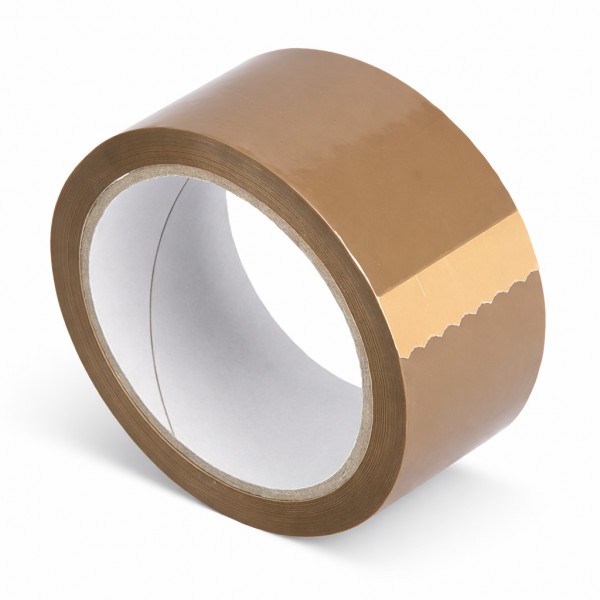 144 Klebeband 50mm x 66 lfm LEISE PP Tapefilm** Braun