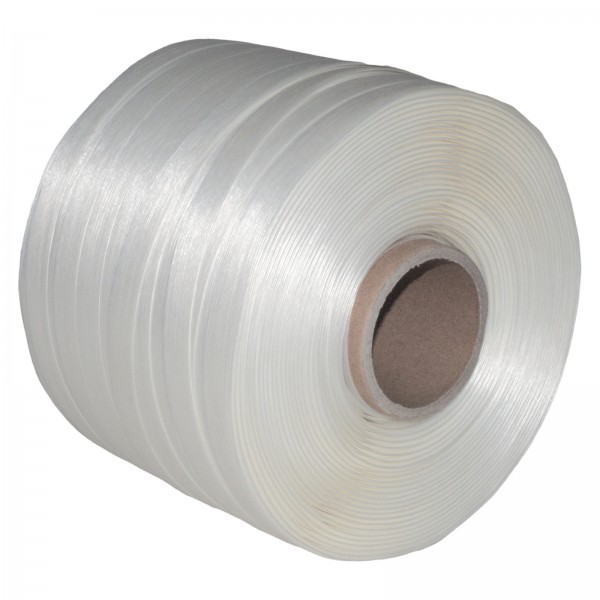 4 Rollen 16 mm 340 m 450 KG Ballenpresse Textil Band Umreifungsband Polyesterban