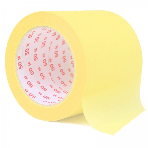 12 x Kreppband 100 mm x 50 m Malerkrepp Abklebeband Klebeband Abdeckband Krepp