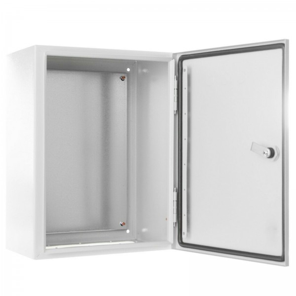 Schaltschrank aus Kunststoff 450x350x200mm Industriegehäuse Verteilerschrank Leergehäuse IP54