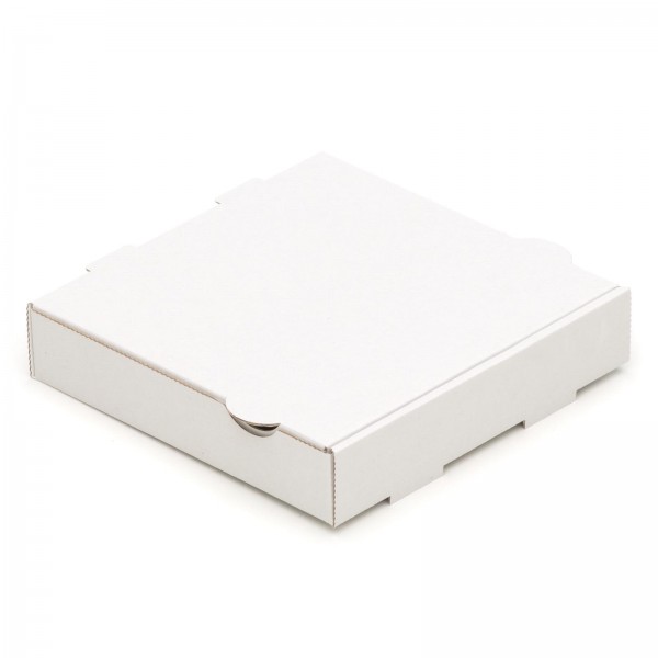 7200 Pizzakartons 200 x 200 x 30 mm Pizzaschachteln Blanko Verpackungen weiß
