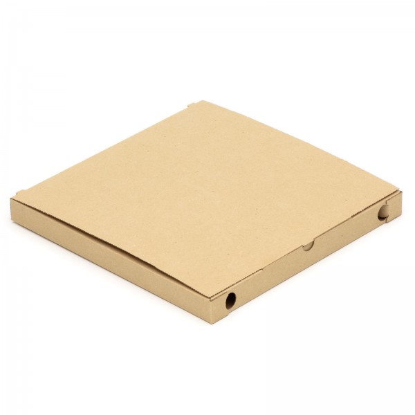 1800 Pizzakartons 320 x 320 x 30 mm Pizzaschachteln Blanko Verpackungen braun